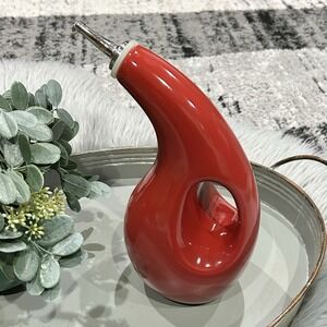 Rachael Ray Glazed Ceramic EVOO‎ Olive Oil Bottle Dispenser with Spout